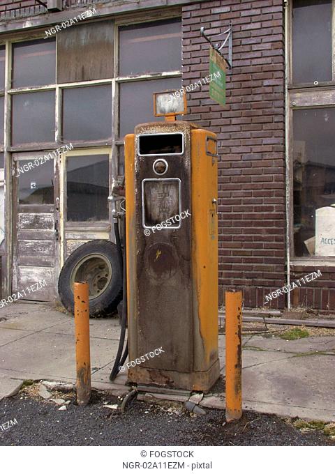 Old Fashioned Gas Pump