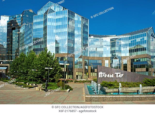 Nurly Tau Business Center at the Al-Farabi Avenue, Bostandyksky District, Almaty, Kazakhstan
