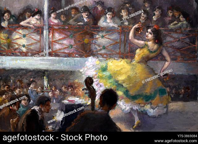 Flamenco Dance, 1901-1904, Ricard Canals, Carmen Thyssen Museum, Malaga, Andalusia, Spain