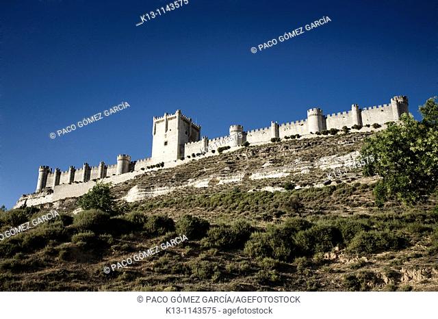Peñafiel Castle  Museum of wine  Valladolid  Castilla-Leon  Spain