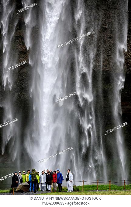 Seljalandsfoss waterfall, Southern regions, Iceland