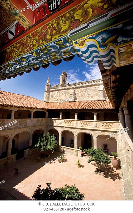 Monastery of Santa Clara de la Columna at Belalcazar. Córdoba province. Andalucia. Spain