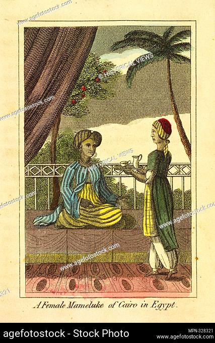 A Female Mameluke of Cairo in Egypt. A Geographical present: being descriptions of the several countries of Africa. Date Issued: 1831 Place: New York Publisher:...