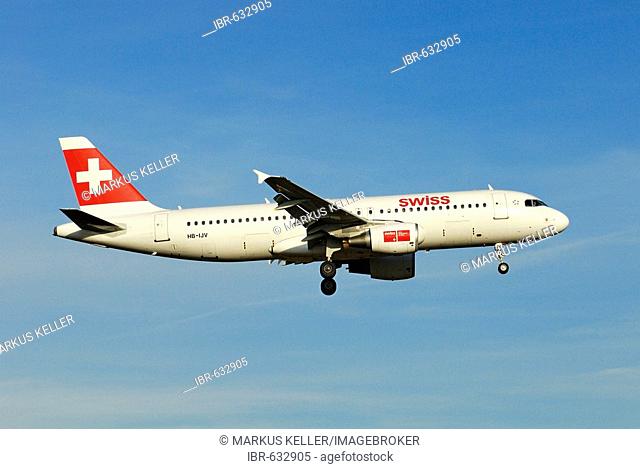 Airbus A320-214 from the Swiss International Air Lines AG