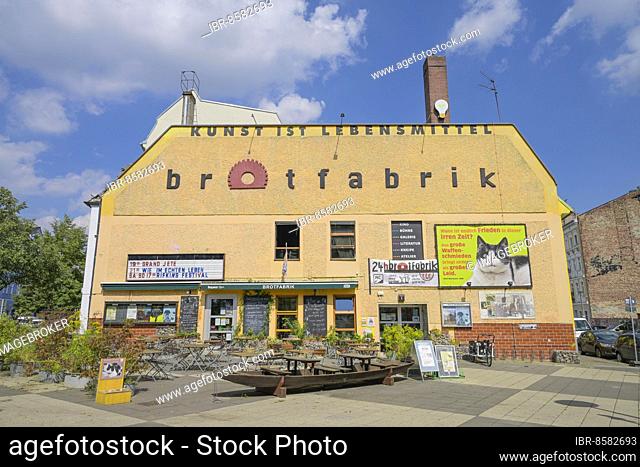 Brotfabrik Art and Culture Centre, Caligariplatz, Weißensee, Pankow, Berlin, Germany, Europe