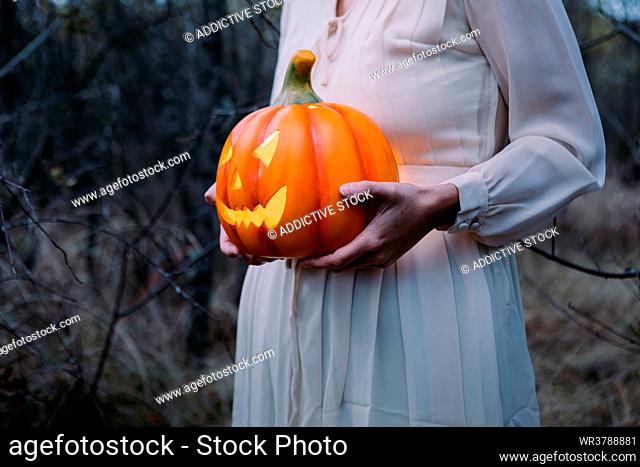 spooky, halloween, pumpkin lantern