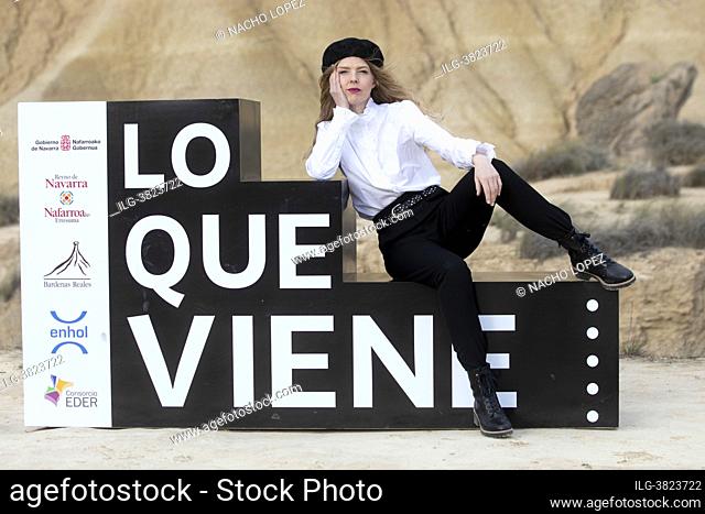 Christina Rosenvinge attends to Karen premiere during the Lo que viene Film Festiva May 13, 2021 in Bardenas Reales, Spain Navarra, Spain