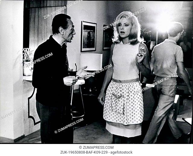 Aug. 08, 1965 - A new film 'Paranoia' is producing by Italian Carlo Ponti in various episodes, that represent some satiric and hilarious situations of the...