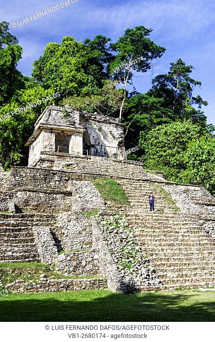 Temple of the Waning Moon, Palenque, Chiapas, Mexico