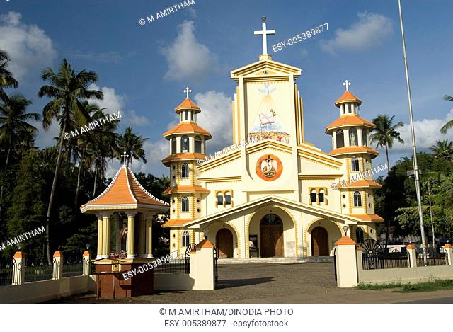 Saint Joseph church near kalady ; Kerala ; India