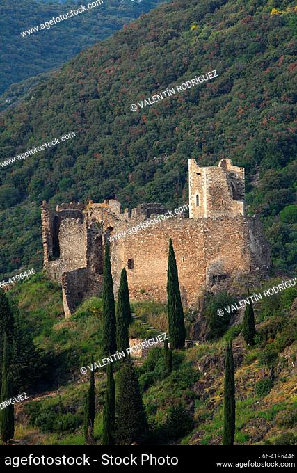Castles of Las Tours, Occitania region. France
