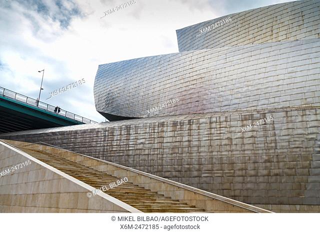 Guggenheim Museum of Art. Bilbao, Biscay, Spain, Europe