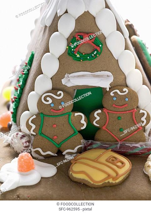 Christmas gingerbread house