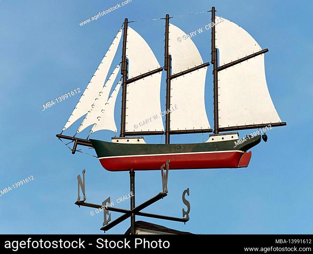 down east, canada, climate, days of sail, nova scotia, predictions, sailboat weather vane, schooner, smooth sailing, the maritimes, the past, annapolis royal