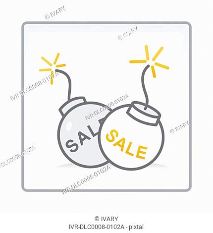 Illustration of sale