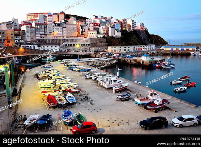 Seaport of Malpica de Bergantiños, A Coruña, Spain