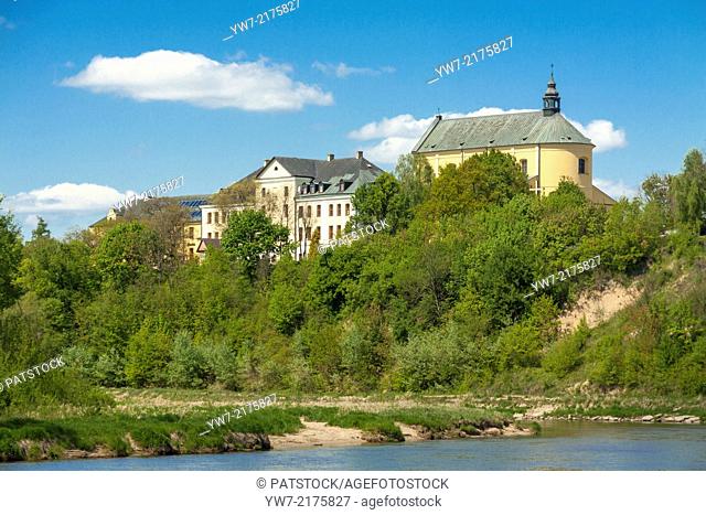 Jesuits College and monastery, St. Trinity Cathedral in Drohiczyn, Podlasie region, Poland