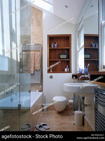 Modern conversion and extension. (Bathroom)