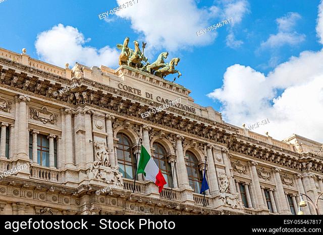 rome, palace of justice, corte di cassazione