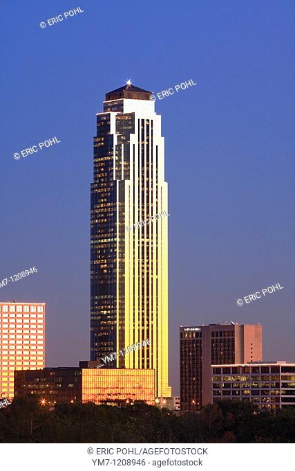 Williams Tower - Houston, TX  The 64-story Williams Tower stands as an icon of Houston's Galleria Uptown district