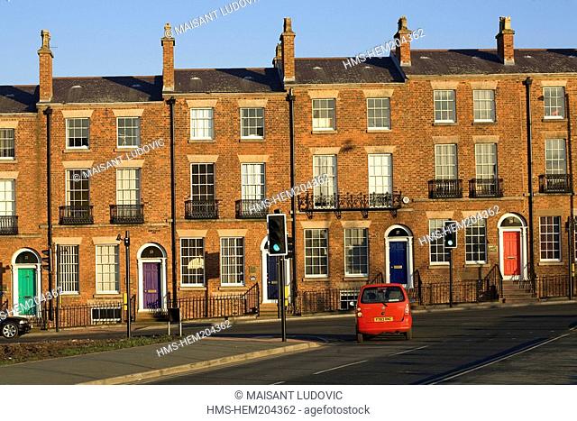United Kingdom, Liverpool, Seymour Street, houses