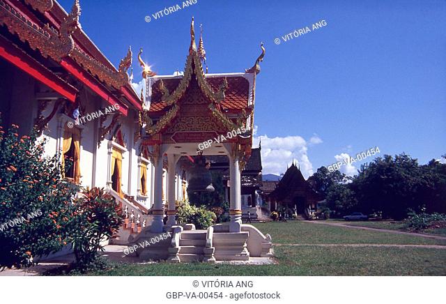 Wat Phra Singh; The oldest temple in the region; Chiang Mai; Thailand