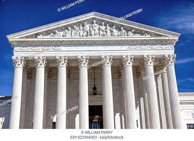 US Supreme Court Capitol Hill Daytime Washington DC