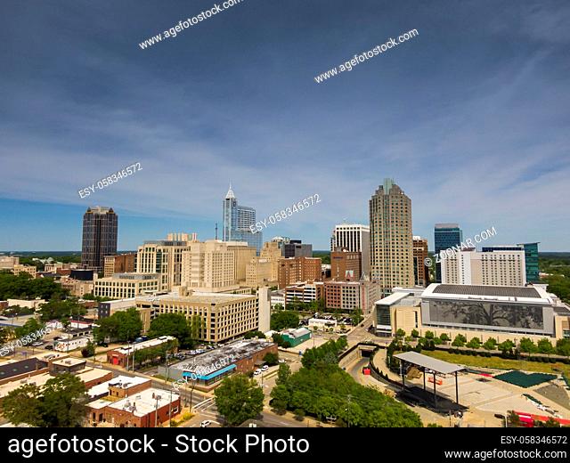 April 23, 2020 - Raleigh, North Carolina, USA: Raleigh is the capital of the state of North Carolina and the seat of Wake County in the United States