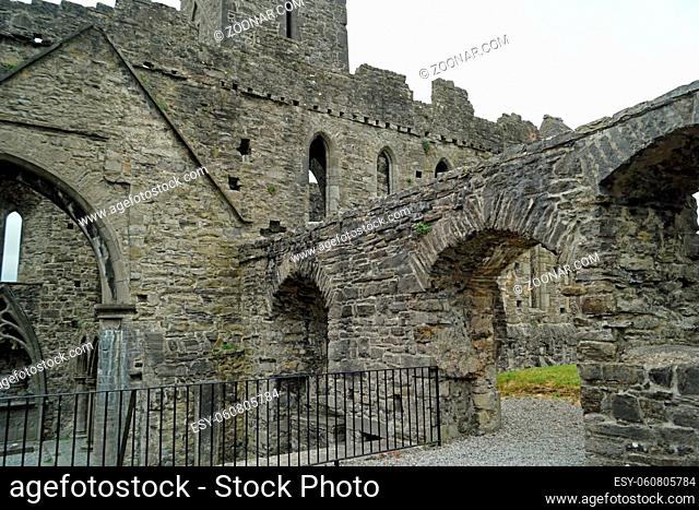 The Sligo Abbey in northwestern Ireland was built in 1253 on behalf of Maurice Fitzgerald, the Baron of Offaly and founder of Sligo