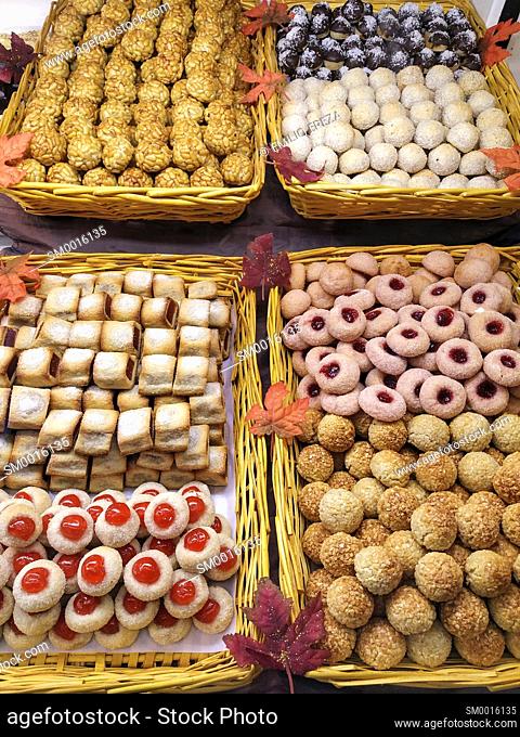 Panellets, Typical pastries from Catalonia, Spain