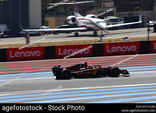 #16 Charles Leclerc (MCO, Scuderia Ferrari), F1 Grand Prix of France at Circuit Paul Ricard on July 24, 2022 in Le Castellet, France