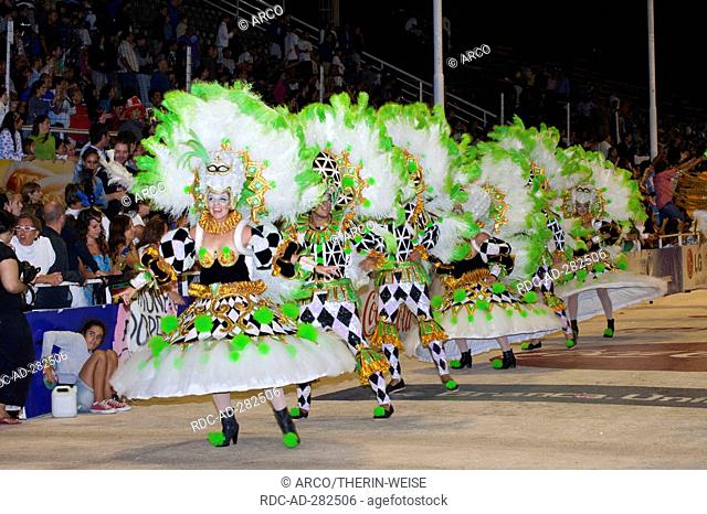 Dancers, Gualeguaychu Carnival, Gualeguaychu, Entre Rios Province, Argentina