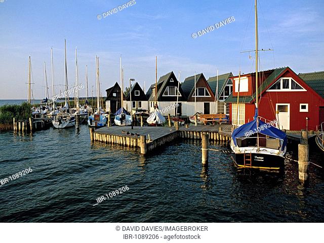 Althagen Harbour, Ahrenshoop, Mecklenburg West Pomerania, Germany
