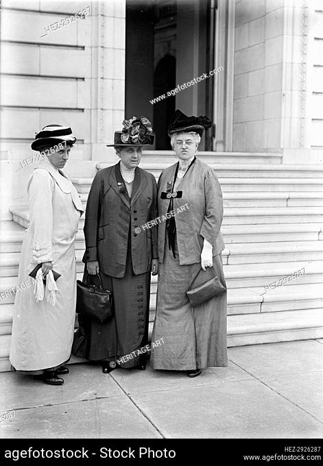 Julia Lathrop, Jane Addams and Mary E. McDowell, 1913. Creator: Harris & Ewing