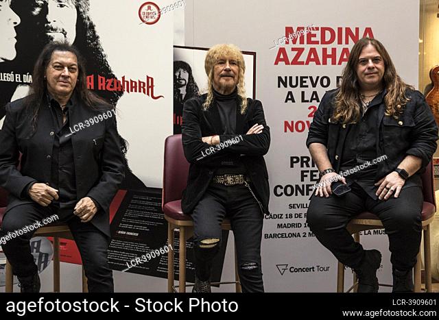THE BAND OF ROCK ANDALUZ MEDINA AZAHARA PRESENT NEW ALBUM IN HARD ROCK HOTEL MADRID