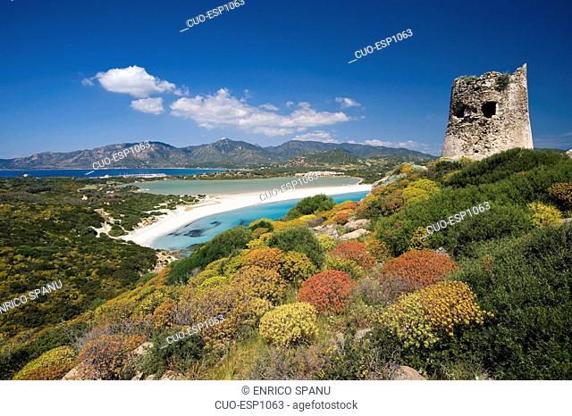 Cala Giunco, Notteri, Timi Ama resort, Villasimius, Provincia di Cagliari, Sardinia, Italy