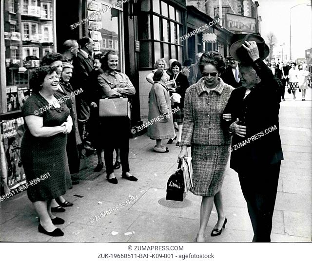 May 11, 1966 - Charlie Chaplin in the Old Kent Road Charlie Chaplin finished shooting his new picture 'A Countess from Hong Kong' yesterday - and did se only a...