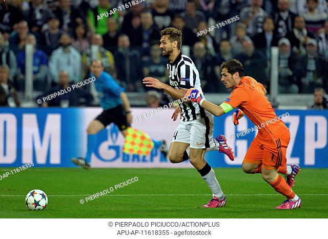 2015 UEFA Champions League Semi-Final Juventus v Real Madrid May 5th. 05.05.2015. Turin, Italy. Champions League Football, semi-final. 1st leg