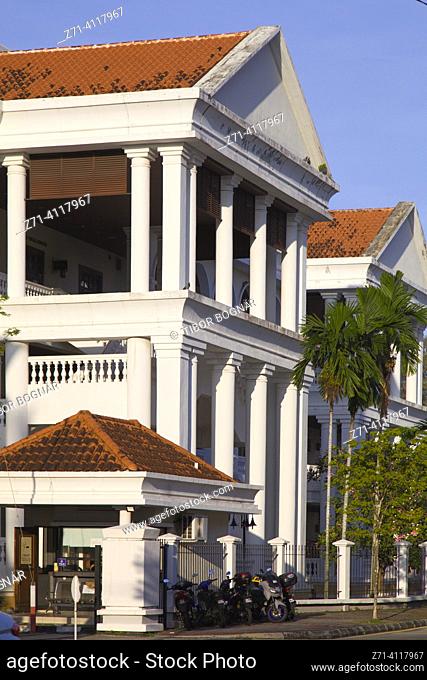 Malaysia, Penang, Georgetown, High Court Building, The High Court Building in Georgetown, Penang, Malaysia, is a landmark building declared a Heritage Site by...