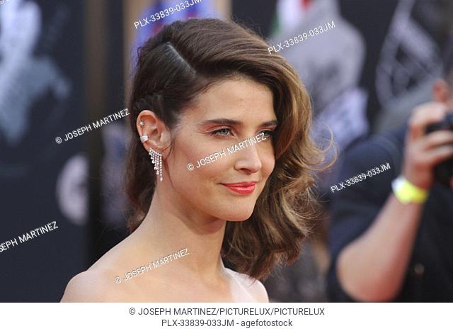 Cobie Smulders at Columbia Pictures' and Marvel Studios' ""Spider-Man Far From Home"" World Premiere held at the TCL Chinese Theatre in Hollywood, CA, June 26