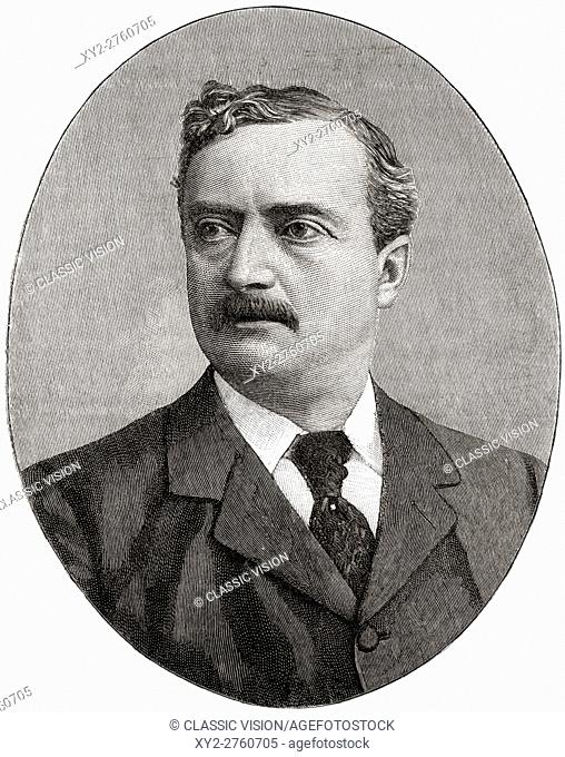 John Edward Redmond, 1856-1918. Irish barrister, MP in the British House of Commons and leader of the moderate Irish Parliamentary Party