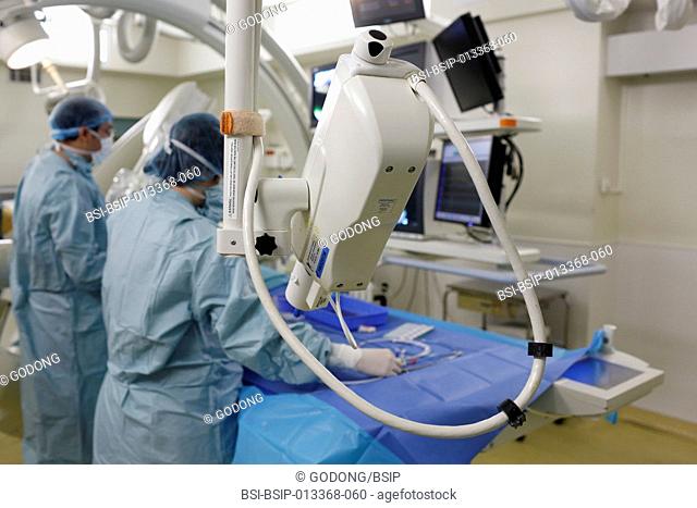 Heart surgery (catheterism)