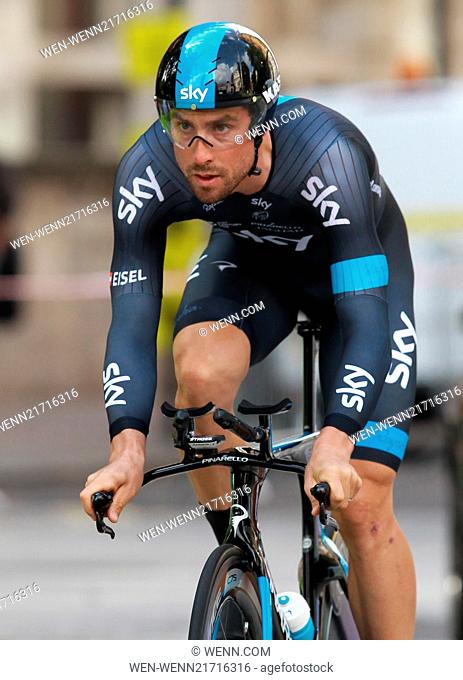 The Tour of Britain - Stage 8a Featuring: Bernhard Eisel Where: London, United Kingdom When: 14 Sep 2014 Credit: WENN.com