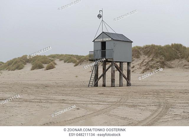 The sea cottage of Terschelling is from the end of 2015 posted near pole 24 on the North Sea Beach at the dunes on a larger and more secure distance from the...