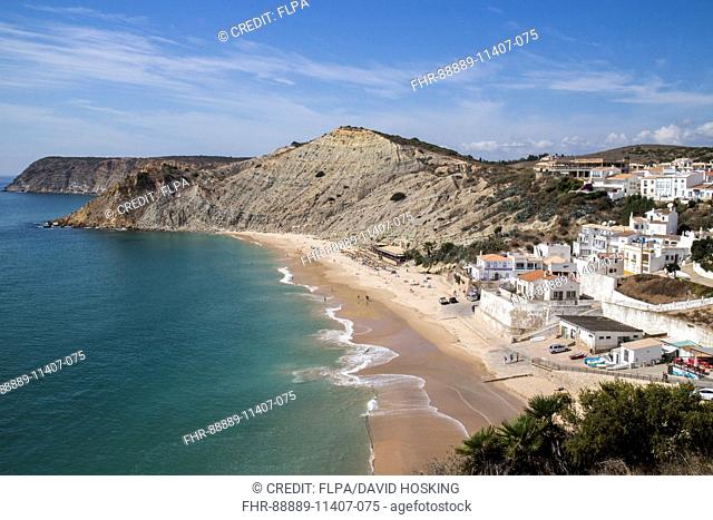 Burgau located in the Western region of the Algarve, Portugal. It was once a fishing village but now is mainly tourism