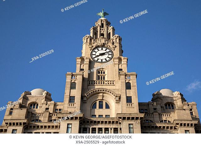 Royal Liver Building, Liverpool, England, UK