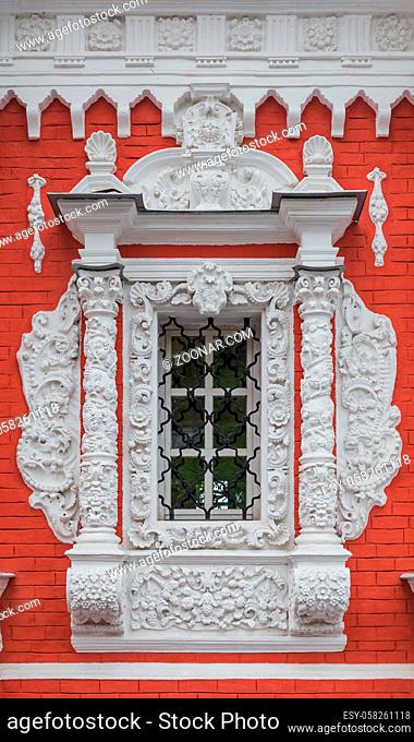 Window of Church in Nizhny Novgorod - Russia - architecture background