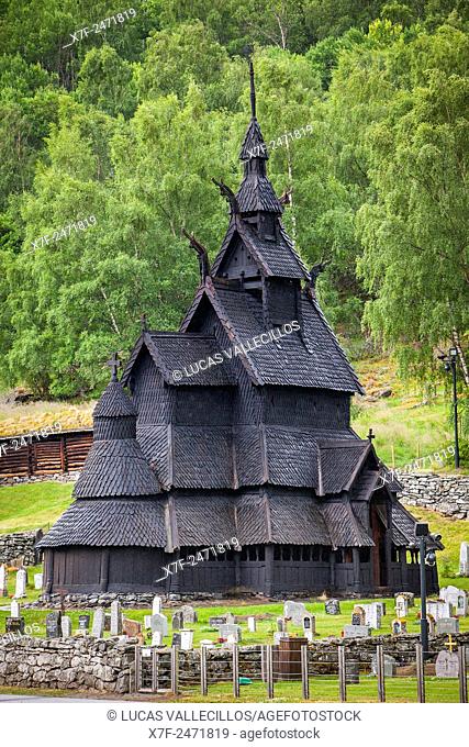 Borgund Stave Church, Sogn og Fjordane, Norway