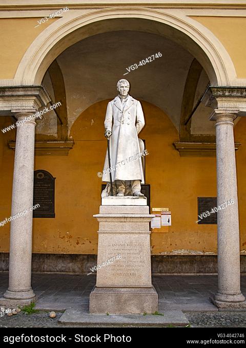 Pavia, Lombardy, Italy, Europe. Pavia University (UniversitÃ  degli Studi di Pavia) was realized in 1361 by Galeazzo II Visconti is one of the oldest university...