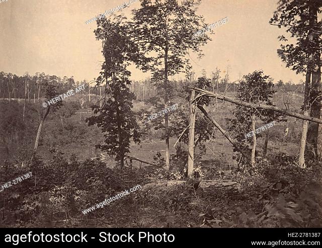 Battle Ground of Resacca, Georgia No. 2, 1860s. Creator: George N. Barnard